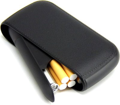 Leather Cigarette Box