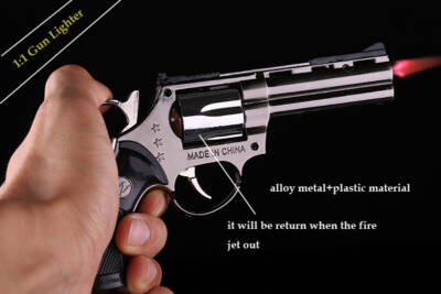 Metal Revolver Lighter