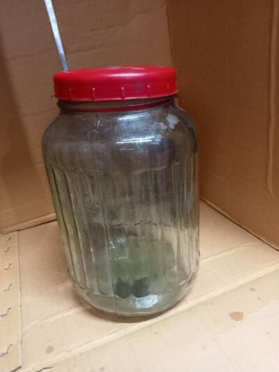 3-3.5KG Glass Food Jar