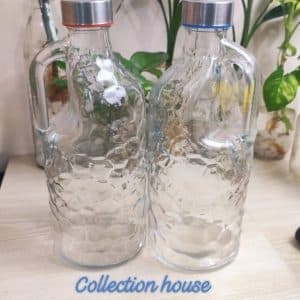 1000ml glass water bottle with handle 2pcs multifunctional use like water,milk
