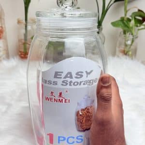 3000ml glass jar set Airtight Food Storage Glass Jars with Vacuum Glass Lids