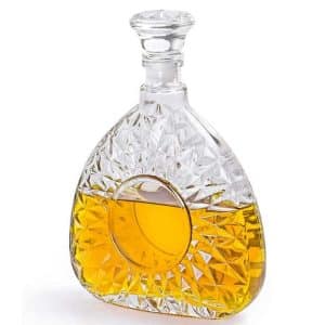 Decanter, Glass Decanter with Airtight Stopper, Decanter Bottle