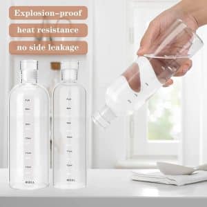 glass water bottle 700 Ml Transparent Water Bottle