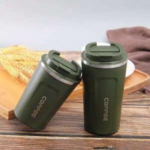 Stainless Steel Water Bottle, 510ml/ Large Capacity, Outdoor Portable Insulated Coffee Cup Suitable For Coffee, Tea, Juice, Milk