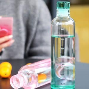 glass water bottle 500 Ml Transparent Water Bottle