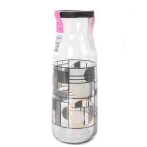 1.2L Lav Glass Carafe with Lid, Pitcher for Water