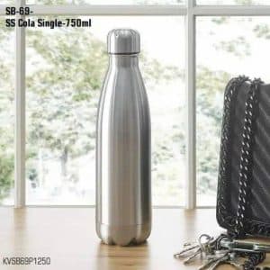 500ml Stainless Steel Double Wall 500ml Water Bottle, 12 Hours Hot & 24 Hours Cold Drinks Water Bottle For Home & Traveling