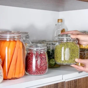 Glass Jars and Kitchen Accessories