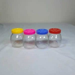 ৩৫০ এমএল ৪ পিস সেট কাচের বৈয়ম - নতুন জার