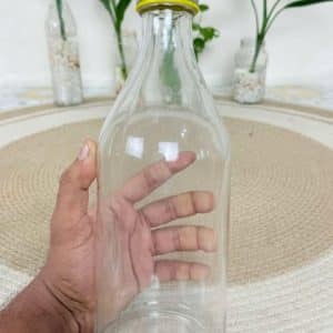 1L Water Bottle airtight High quality glass bottle for office ,home and travel