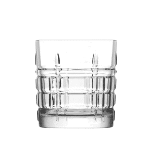 LAV Brit Rock Tumbler Glasses – 325ml Clear Glass Set (6 Pcs)