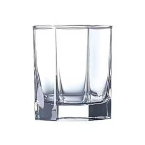 Luminarc Octime Short Tumblers – 300ml Clear Glass Set (6 Pcs)