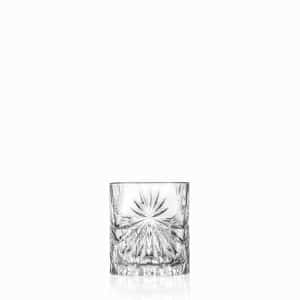 RCR Oasis Double Old Fashioned Crystal Tumblers – 320 ml Lead‑Free Set (6 Pcs)