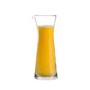 Ocean Tempo Carafe Tumblers – 610 ml Large Clear Glass Set (6 Pcs)