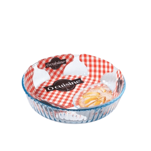 O’Cuisine Fluted Glass Flan Dish 26cm – Model 818BC00
