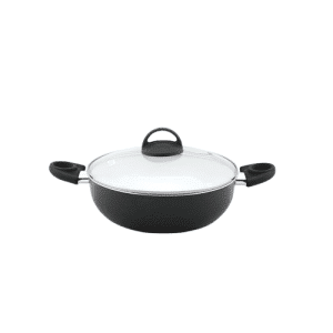 Natural Finish Cooking Pot with Lid – 28cm | Model NCTGM228